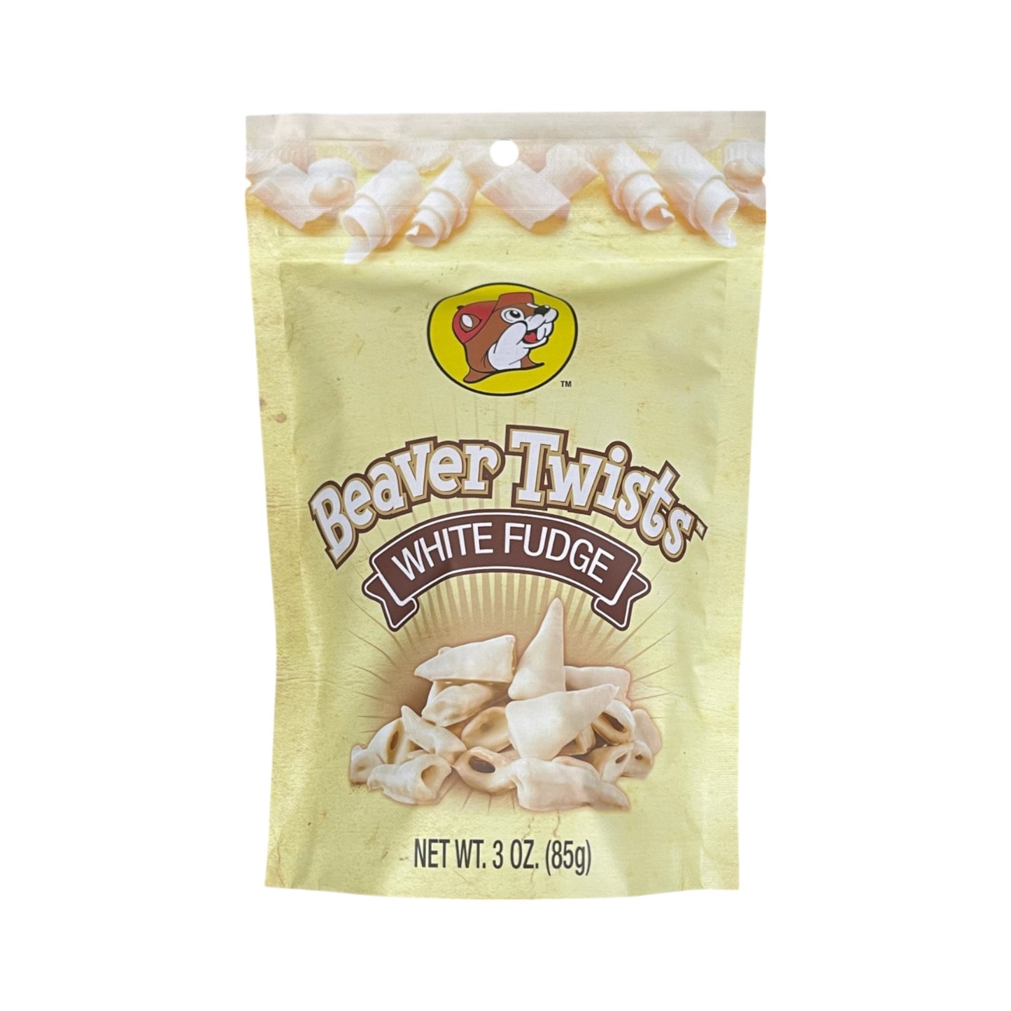 Buc-ee's Beaver Twists | 3oz | White Fudge