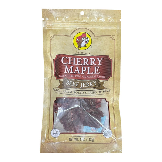 Buc-ee's Beef Jerky | 4oz | Cherry Maple