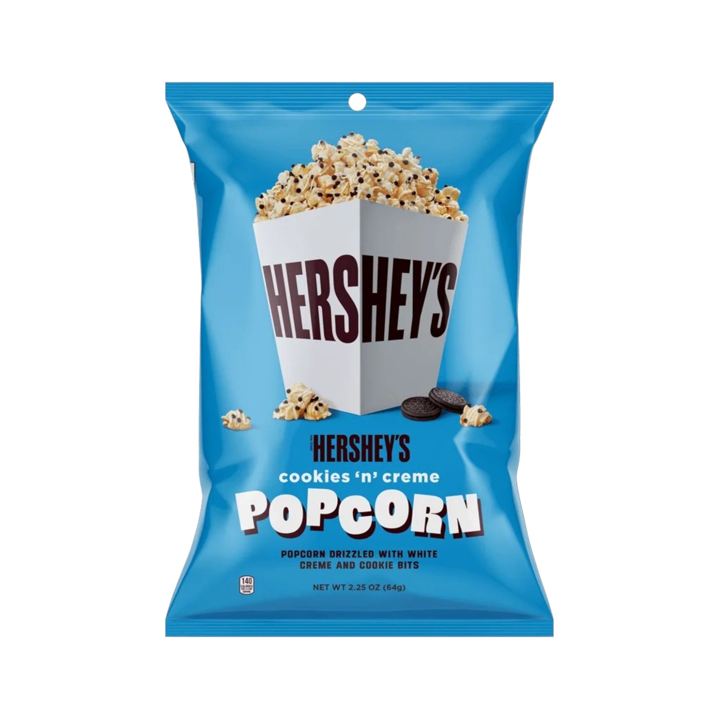 Hersheys Popcorn | 2.25oz | Cookies 'N' Creme