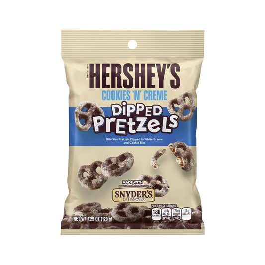 Hersheys Cookies 'N' Creme Dipped Pretzels | 4.25oz