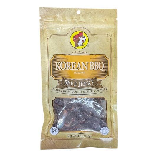 Buc-ee's Beef Jerky | 4oz | Korean BBQ Beef