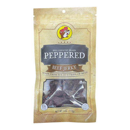 Buc-ee's Beef Jerky | 4oz | Peppered